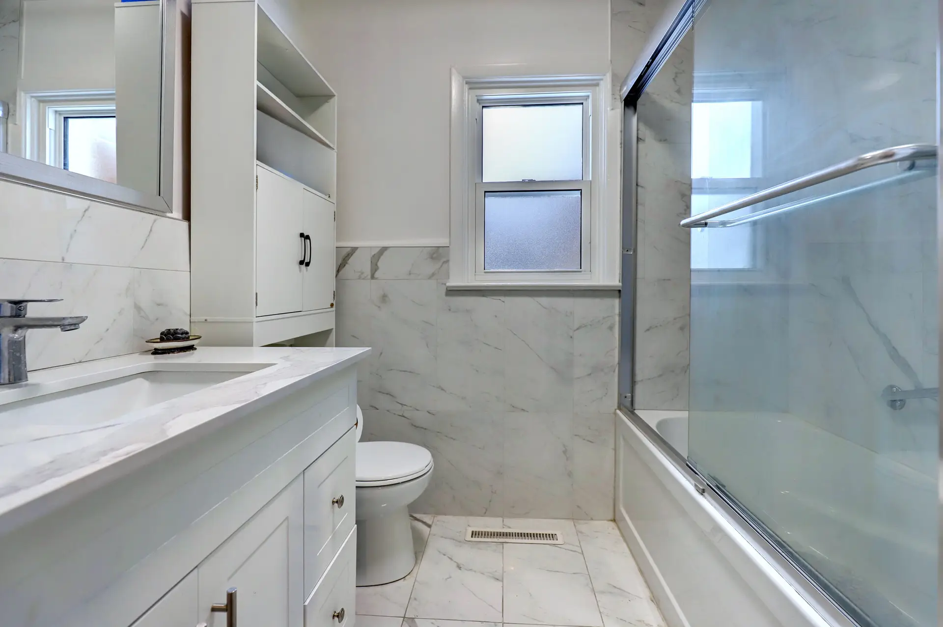 Main floor bathroom.